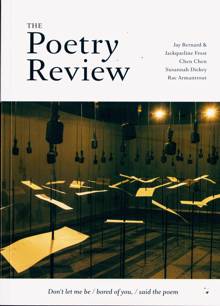 The Poetry Review Magazine Issue V114N4