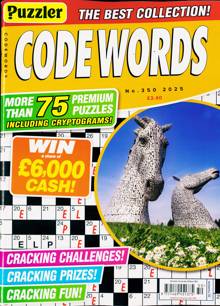 Puzzler Codewords Magazine NO 350 Order Online