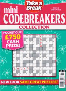 Tab Mini Codebreakers Coll Magazine Issue NO 3