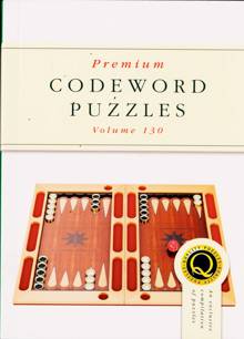 Premium Codeword Puzzles Magazine NO 130 Order Online