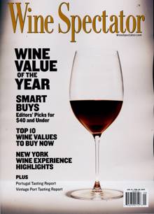 Wine Spectator Magazine JAN 25 Order Online