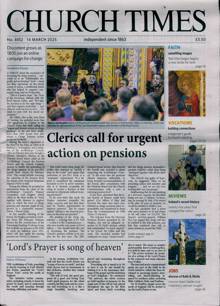 Church Times Magazine 14/03/2025 Order Online