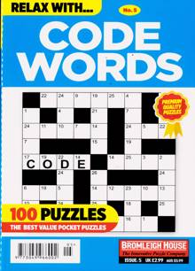 Relax With Codewords Magazine NO 5 Order Online