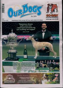 Our Dogs Magazine 14/03/2025 Order Online