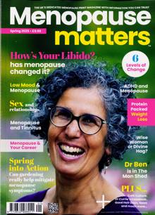 Menopause Matters Magazine SPRING Order Online