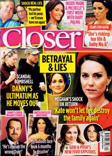 Closer Magazine 22/03/2025 Order Online