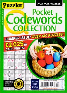 Puzzler Q Pock Codewords C Magazine NO 213 Order Online