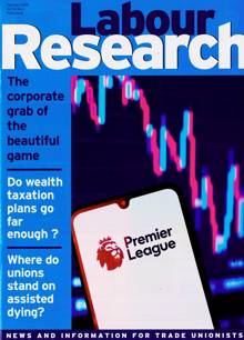 Labour Research Magazine feb 25 Order Online