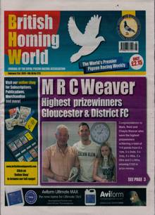 British Homing World Magazine Issue NO 7773