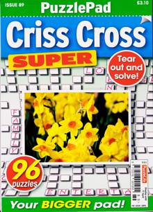 Puzzlelife Criss Cross Super Magazine NO 89 Order Online