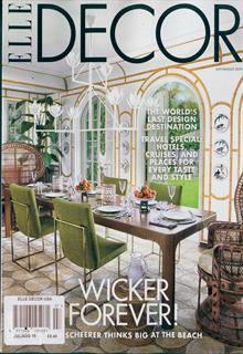 Elle Decoration Usa Magazine Subscription | Buy at Newsstand.co.uk