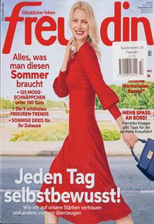 Freundin Magazine Subscription | Buy at Newsstand.co.uk | German