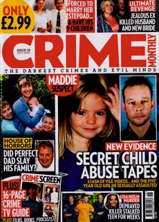 Crime Monthly Magazine Subscription | Buy at Newsstand.co.uk | Crime