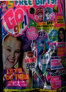 Go Girl Magazine Subscription Buy At Newsstand Co Uk Primary Girls - fashion famous roblox work it girl womens magazine