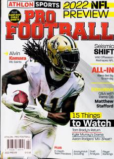 Athlon Sports' 2021 Fantasy Football Magazine Available for