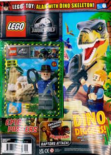 Lego jurassic best sale world magazine instructions