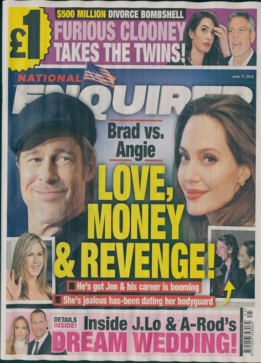 National Enquirer Magazine Subscription | Buy at Newsstand.co.uk | Intl ...