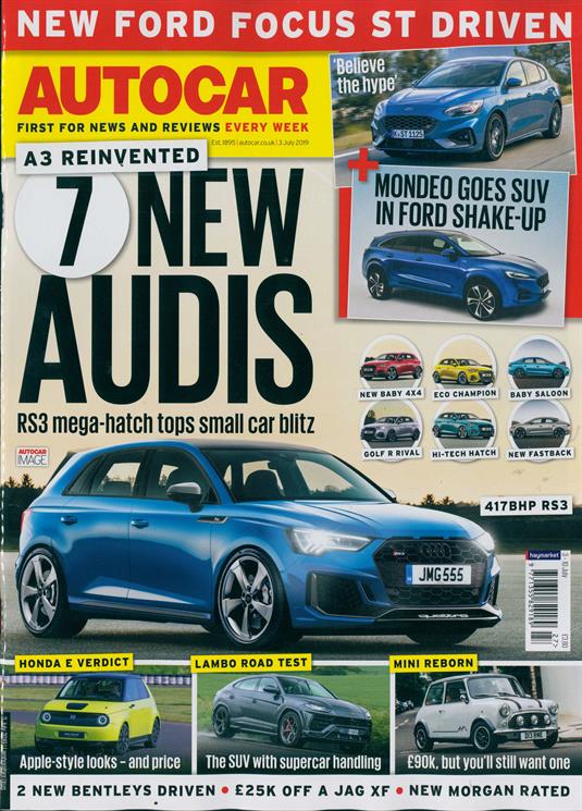 Autocar Magazine Subscription | Buy at Newsstand.co.uk | General Car