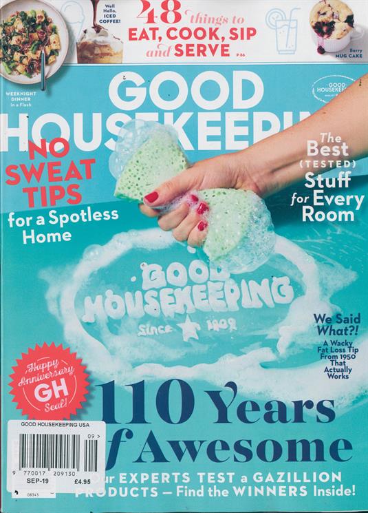 Good Housekeeping Usa Magazine Subscription | Buy at Newsstand.co.uk ...