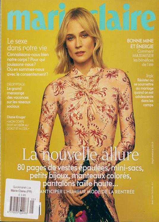 Marie Claire French Magazine Subscription | Buy at Newsstand.co.uk | French