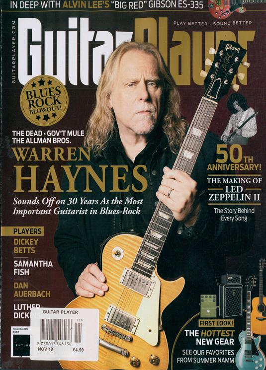 Guitar Player Magazine Subscription | Buy at Newsstand.co.uk | Guitar