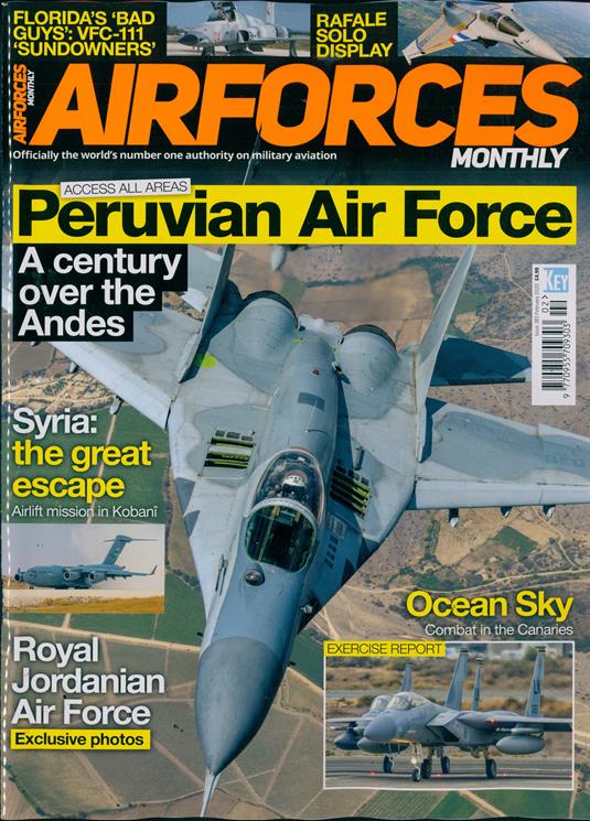 Airforces Magazine Subscription | Buy at Newsstand.co.uk | Military