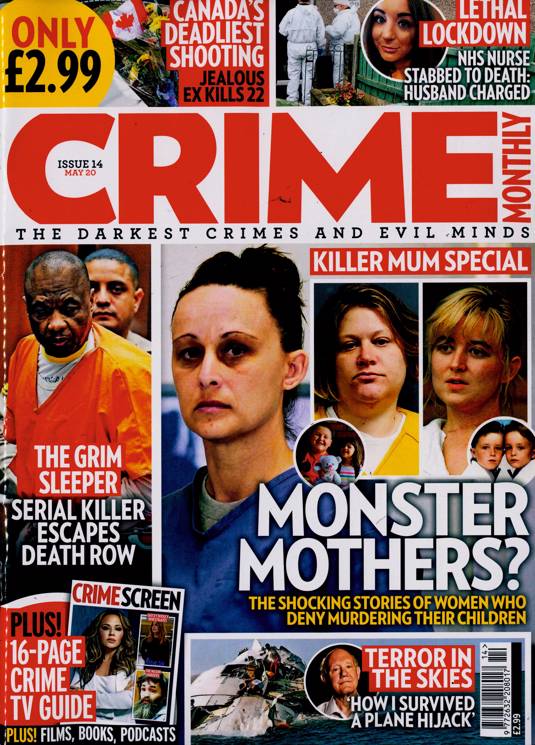 Crime Monthly Magazine Subscription | Buy at Newsstand.co.uk | Crime