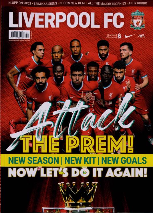 Liverpool Fc Magazine Subscription Buy At Newsstand Co Uk Football