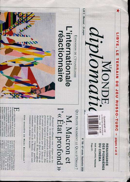 Le Monde Diplomatique Magazine Subscription | Buy at Newsstand.co.uk
