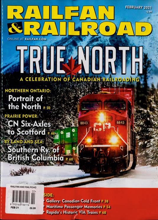 Railfan & Railroad Magazine Subscription 