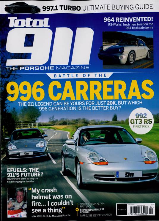 Total 911 Magazine Subscription | Buy At Newsstand.co.uk | Marque Specific