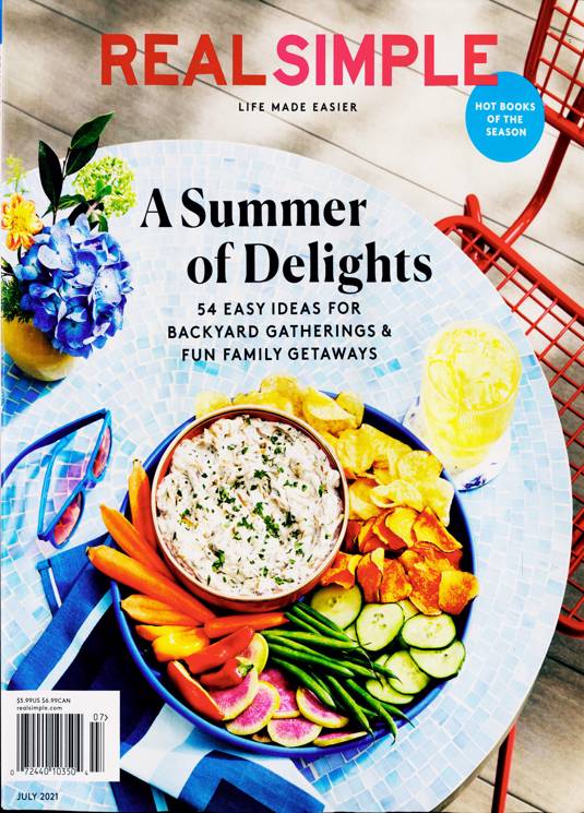Real Simple Magazine Subscription | Buy at Newsstand.co.uk | Cooking & Food