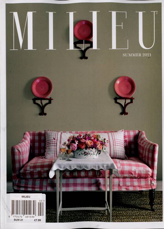 Milieu Magazine Subscription Buy at Newsstand.co.uk Home Interiors