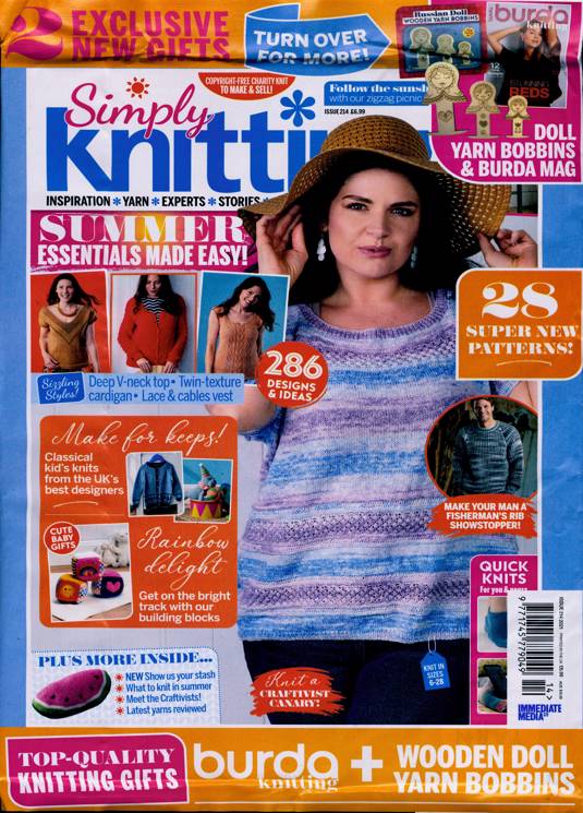 Simply Knitting Magazine Subscription Buy at Newsstand.co.uk