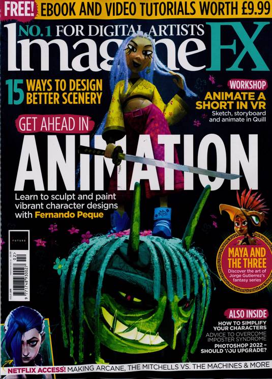 Imaginefx Christmas 2022 Imagine Fx Magazine Subscription | Buy At Newsstand.co.uk | Computer Design