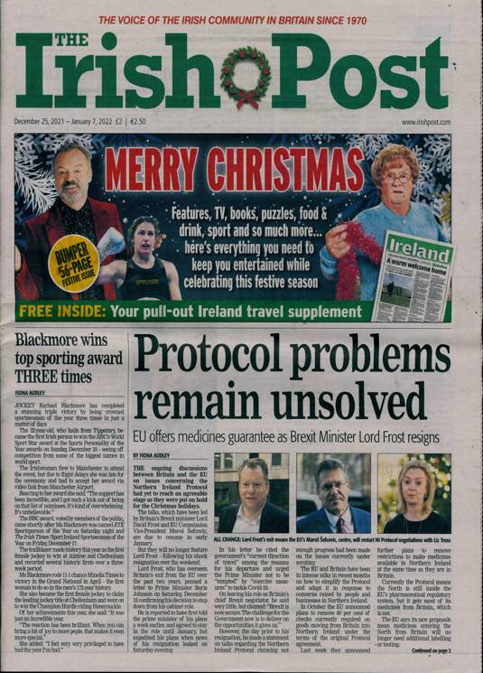 Electronic Newspaper For Christmas 2022 Irish Post Magazine Subscription | Buy At Newsstand.co.uk | Other Overseas