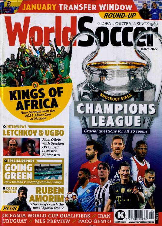 World Soccer Magazine Subscription Buy at Newsstand.co.uk Football