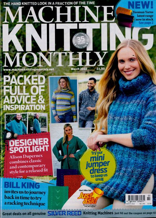 Machine Knitting Magazine Subscription | Buy at Newsstand.co.uk ...