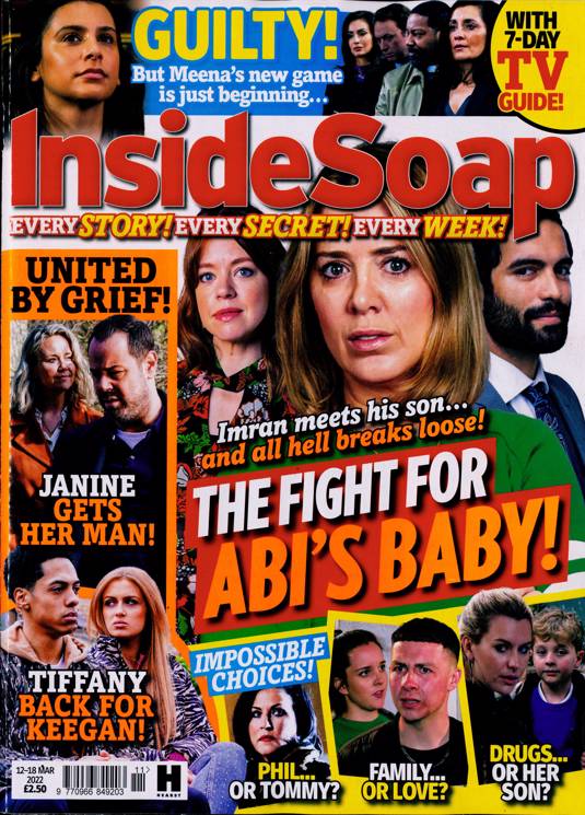 Inside Soap Magazine Subscription | Buy at Newsstand.co.uk | Television