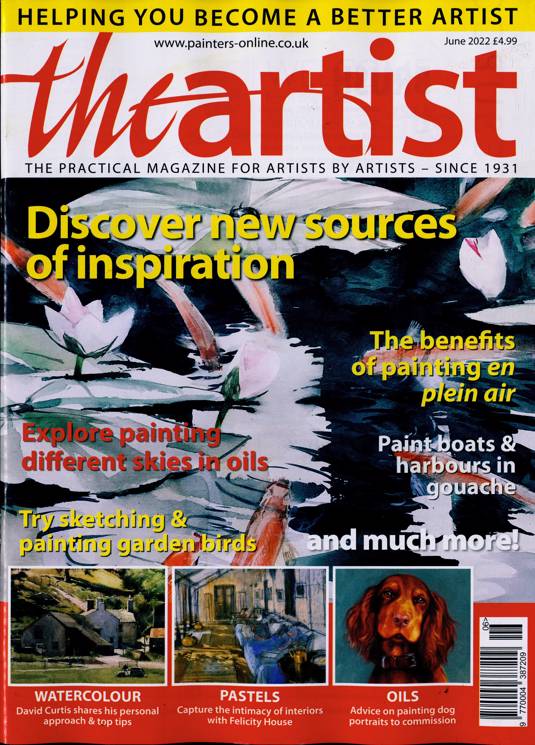 Artist Magazine Subscription | Buy at Newsstand.co.uk | Visual Arts