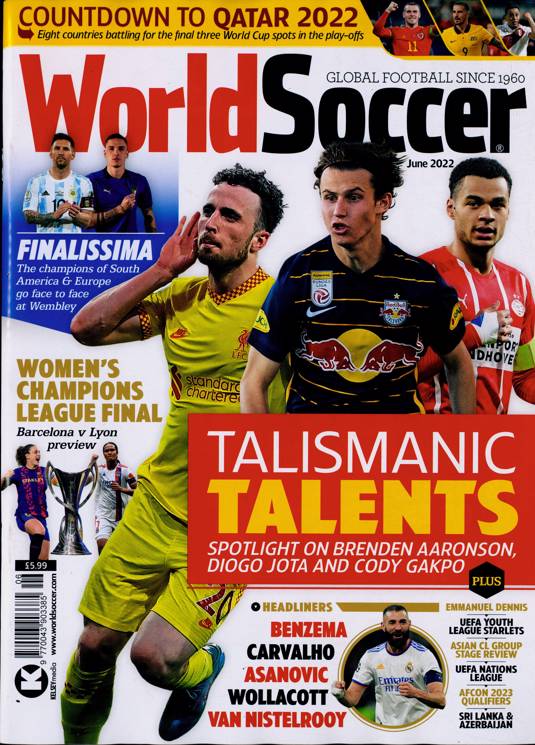 World Soccer Magazine Subscription | Buy at Newsstand.co.uk | Football