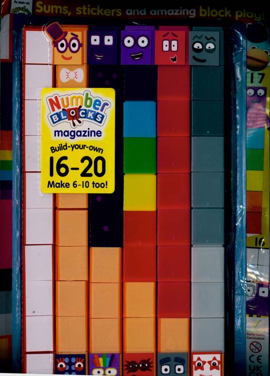 Numberblocks Magazine Subscription | Buy at Newsstand.co.uk | Pre School