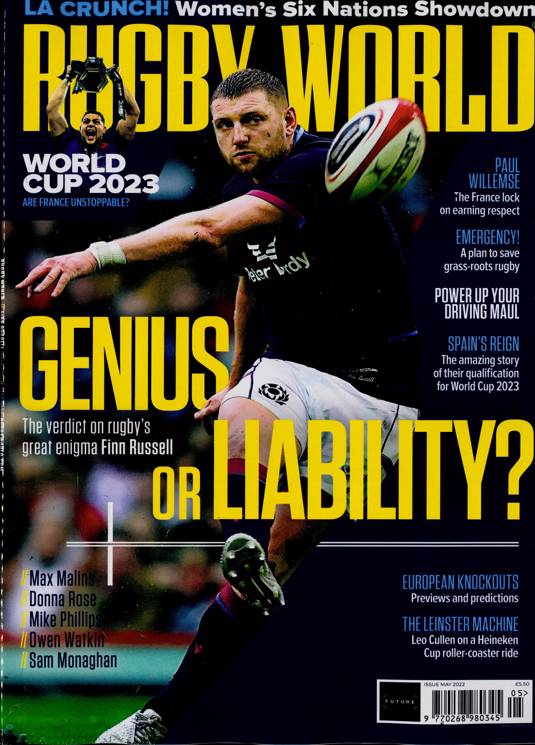 Rugby World Magazine Subscription | Buy At Newsstand.co.uk | Rugby