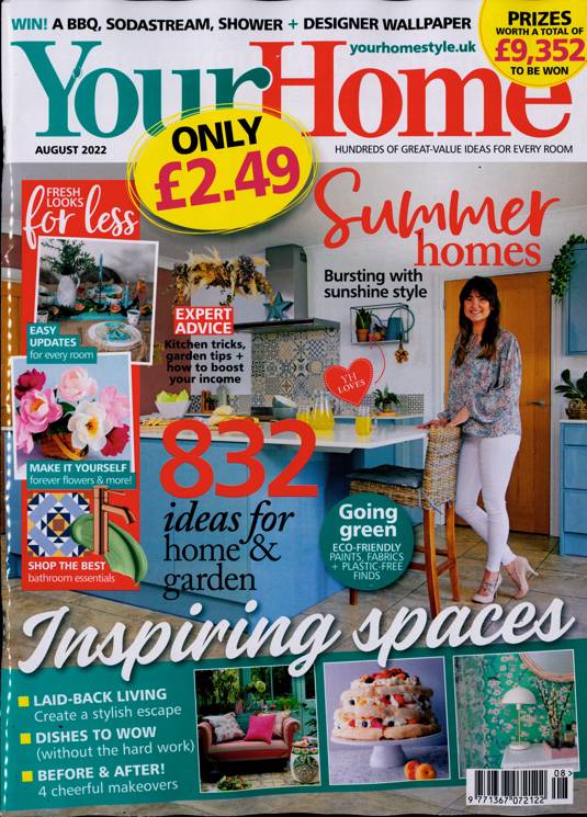 Your Home Magazine Subscription | Buy At Newsstand.co.uk | Home Interiors