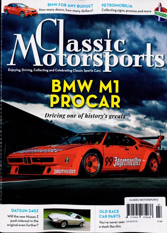 Classic Motorsports Magazine Subscription | Buy At Newsstand.co.uk ...