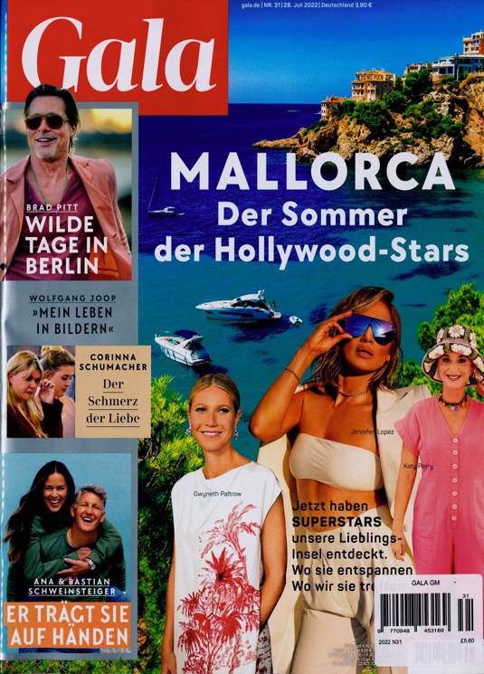 Gala (German) Magazine Subscription | Buy at Newsstand.co.uk | German