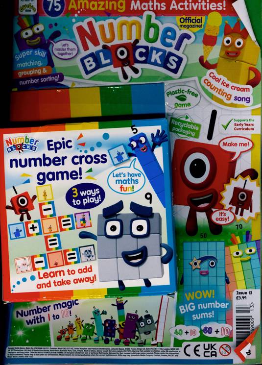 Numberblocks Magazine Subscription | Buy at Newsstand.co.uk | Pre School