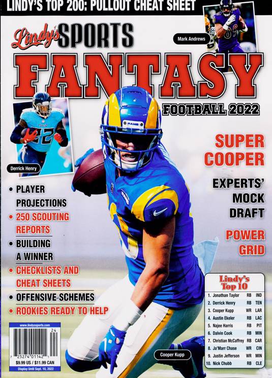 2023 Fantasy Football Cheat Sheet, Sports-illustrated