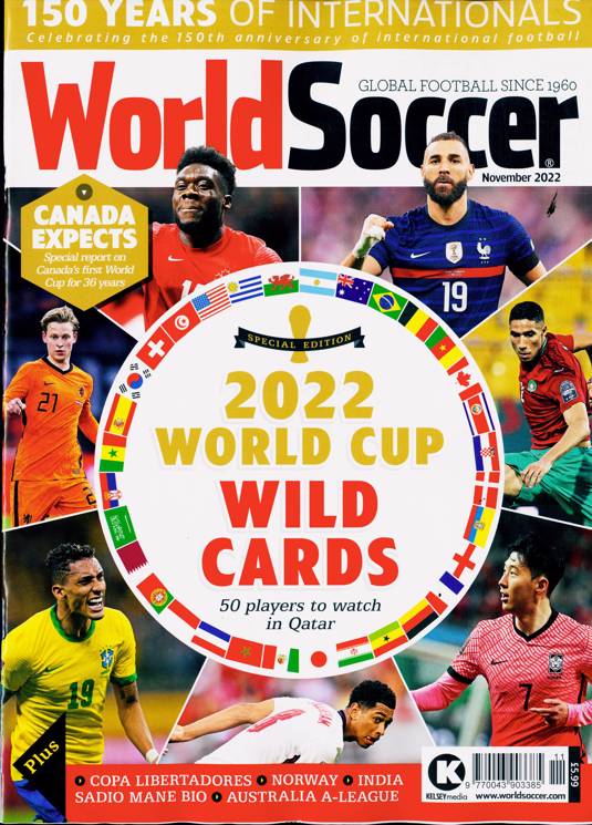 World Soccer Magazine Subscription Buy at Newsstand.co.uk Football