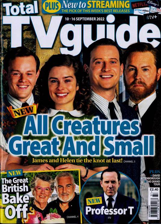 Total Tv Guide England Magazine Subscription | Buy at Newsstand.co.uk ...